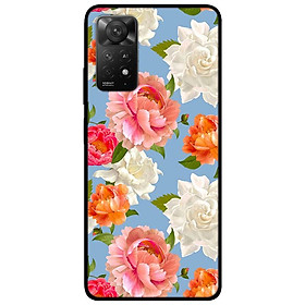 Ốp lưng cho Redmi Note 11 4G - Redmi Note 12 - Redmi Note 12 Pro - Redmi Note 12 Pro 5G - Hoa Đa Sắc - Hàng Chính Hãng