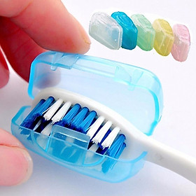 Nắp Nhựa Bọc Đầu Bàn Chải Đánh Răng Tránh Bụi Bẩn Côn Trùng, Gián Có Lỗ Thông Khí, Nút Đậy Bịt Bảo Vệ Đầu Bàn Chải Tiện Lợi Khi Đi Du Lịch