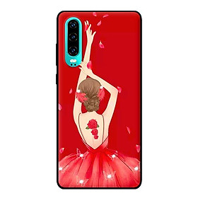 Ốp in cho Huawei P30 Cô Gái Múa - Hàng chính hãng