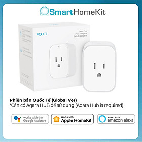 Ổ cắm điện thông minh tiêu chuẩn Mỹ Aqara Smart Plug (US) ZNCZ12LM