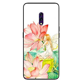 Ốp lưng in cho Realme X Mẫu Cô Gái Trung Hoa