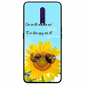 Ốp lưng dành cho Realme X mẫu Cám Ơn Đời Mỗi Sớm Mai