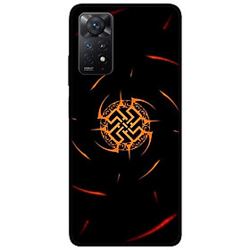 Ốp lưng dành cho Xiaomi Redmi Note 11 Pro 5G - Năng Lượng Đỏ Đen