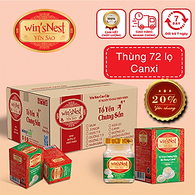 THÙNG 72 LỌ YẾN SÀO WIN