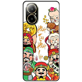 Ốp lưng cho Oppo Realme 10 - C11 2021 - C65 4G - C67 - C20 - Poco X6 5G - Phát Tài Phát Lộc - Hàng Chính Hãng