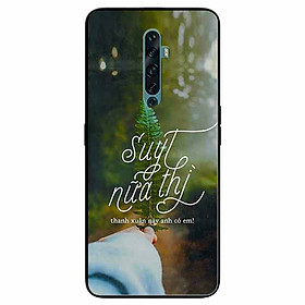 Ốp lưng in cho Oppo Reno 2F Mẫu Suýt Nữa Thì