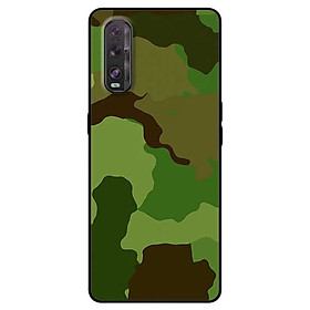Ốp lưng dành cho Oppo Find X2 mẫu Camo Xanh Quân Đội