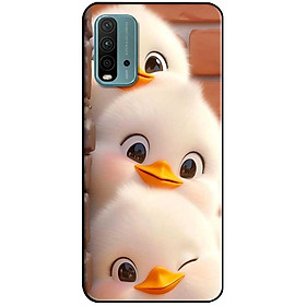 Ốp lưng Redmi 9T - 13C - 13 4G - Redmi Note 13 4G - Note 13 Pro 4G - Note 13 Pro 5G - Ba Chú Vịt Trắng - Hàng Chính Hãng