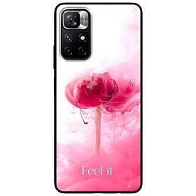 Ốp lưng dành cho Xiaomi Redmi Note 11 5G - Redmi Note 11T - Redmi Note 11S mẫu Hoa Nước Loang Feel