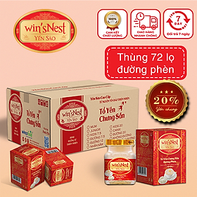 Thùng 72 lọ Yến sào win