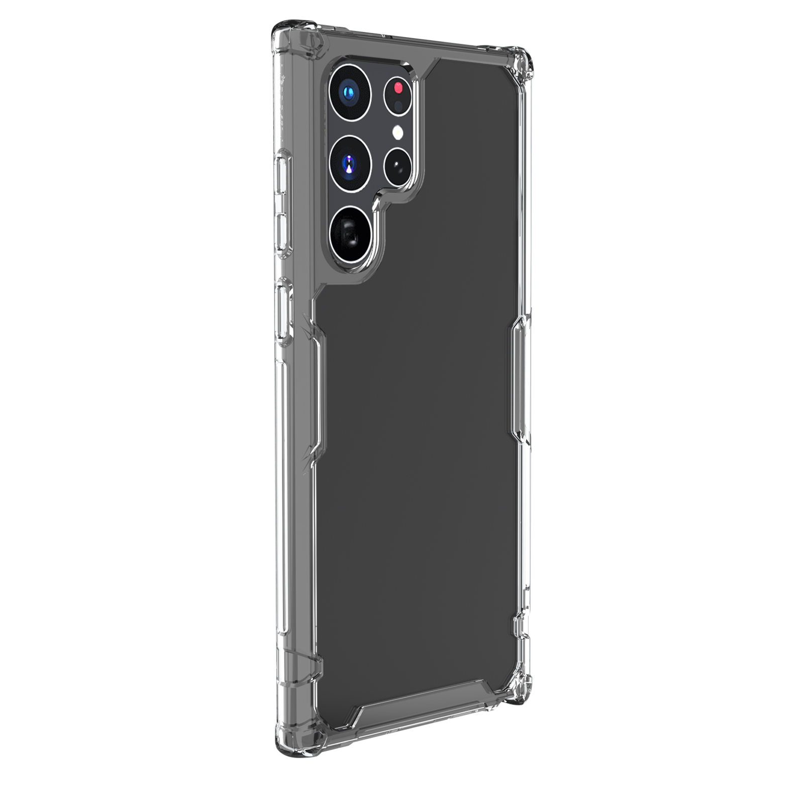 Ốp Lưng Nillkin Nature TPU Pro cho Samsung Galaxy S22 Ultra - Hàng Nhập Khẩu