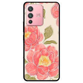 Ốp lưng dành cho Vivo V23 5G / S12 - Vivo Y15s / Y15A - Hoa Li Ti Trắng