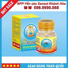 yến sanest khánh Hòa - Dành cho người Cao Tuổi Lọ 70 Ml ( Từ 40 tuổi trở lên)-21%