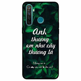 Ốp lưng in cho Realme 5 Pro Mẫu Anh Thương Em