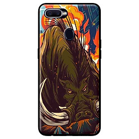 Ốp in cho Oppo A7 Lợn Rừng - Hàng chính hãng