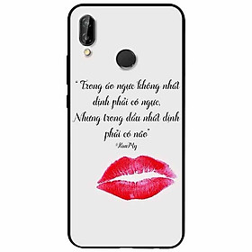 Ốp lưng in cho Huawei Nova 3e Mẫu Trong Đầu Có Não