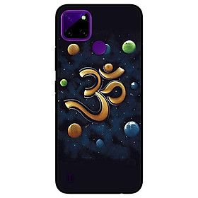 Ốp lưng dành cho Realme C21Y - C25Y mẫu Om Mani Padme Hum Hành Tinh