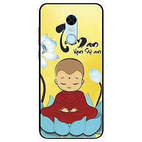 Ốp lưng in cho Redmi Note 4, Redmo Note 4x Mẫu Tâm Chú Tiểu