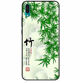 Ốp lưng dành cho Huawei Y7 Pro 2019 mẫu Thư Pháp Lá Tre