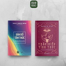 Sách - Combo 2 Cuốn: Bản Đồ Tâm Thức + Thấu Hiểu Tỉnh Thức - 1980 Books