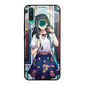 Ốp Lưng in cho Vivo Y15 Mẫu Girl Anime 2 - Hàng Chính Hãng
