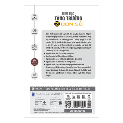 BIZBOOKS – Sách Liên Tục Tăng Trưởng 2 Con Số - Những Công Ty Lớn Đã Thành Công Như Thế Nào? Bạn Cũng Có Thể Làm Được! - MinhAnBooks
