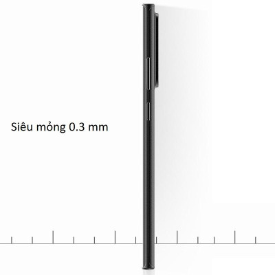 Ốp lưng lụa mỏng dành cho Samsung Galaxy Note 20 Ultra Hãng Memumi bảo vệ camera, siêu mỏng 0.3 mm - Hàng Chính Hãng