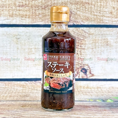 Sốt Steak Vị Tiêu Đen 225G - Sốt Bít Tết Nhật Bản tiện lợi dùng chấm, rưới