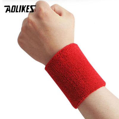 Băng Cổ Tay Thể Thao Thấm Mồ Hôi  AOLIKES YE-0230 Co Giãn Thoáng Khí Mềm Mại Sport Fitnes Absorb Sweat And Wrist Protctor - Hàng Chính Hãng