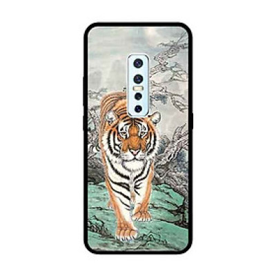 Ốp Lưng in cho Vivo V17 Pro Mẫu Nền Hổ Mẫu 3 - Hàng Chính Hãng