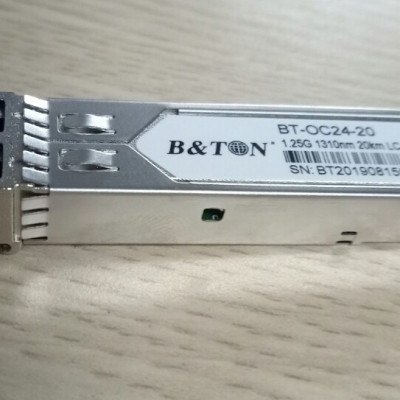 Modul quang 2 sợi LC 20km 1.25G BTON BT-OC24-20  Hàng Nhập Khẩu