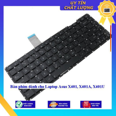 Bàn phím dùng cho Laptop Asus X401 X401A X401U  - Hàng Nhập Khẩu New Seal
