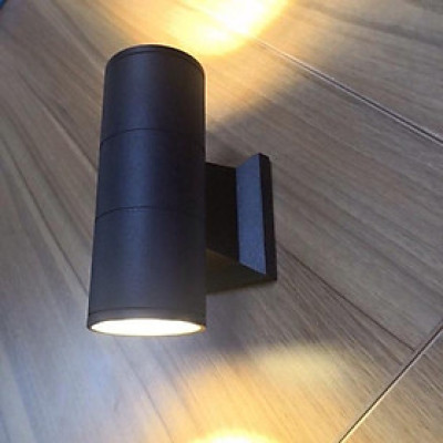 Đèn tường ngoài thiên nhiên kèm bóng đèn, đèn rọi 2 đầu, đèn rọi điểm, đèn LED chiếu sáng trang trí, đèn gắn tường, đèn 