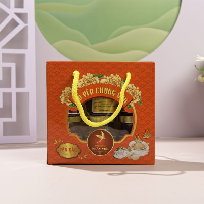 Lốc 6 Hũ Yến Sào Chưng Hạt Chia Nhân Việt 30% Yến 70ml/Hũ