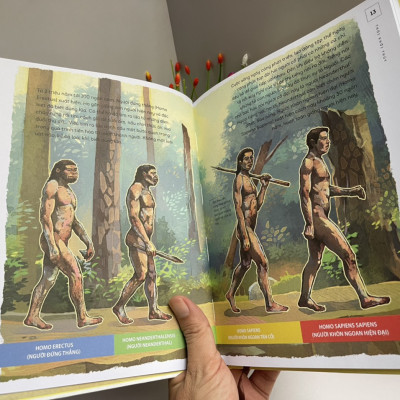 [Bộ LỊCH SỬ VIỆT NAM BẰNG TRANH] - LỊCH SỬ VIỆT NAM BẰNG TRANH – Tập thứ 19 trong bộ sách quan trọng cho tuổi thơ đã ra mắt: THỜI KHỞI THỦY – NXB Trẻ