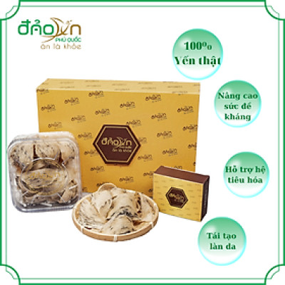 Yến sào Đảo Yến Phú Quốc - Tổ yến Trắng thô nguyên chất/ ít lông - Tăng cường sức đề kháng - Bổ khí dưỡng nhan - Tăng cường sinh lực nam nữ