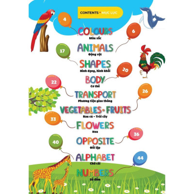 Sách - Combo Truyện Tranh Tư Duy Cho Bé + Bách Khoa Hình Ảnh Đầu Tiên Cho Bé Từ 0-6 Tuổi - Song Ngữ Việt Anh