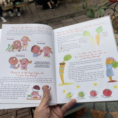 (Bìa cứng in màu) CẨM NANG CHO KHẨU VỊ LÀNH MẠNH - Thierry Marx  - Crabit Kidbooks