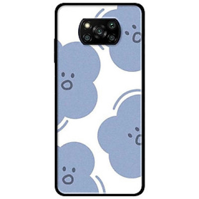 Ốp lưng dành cho Xiaomi Poco X3 mẫu Mây Xanh Trắng