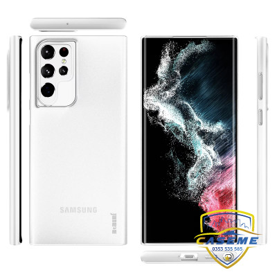 Ốp lưng dành cho Samsung S22 Ultra, Samsung S22 Plus, Samsung S22 hiệu MEMUMI lụa siêu mỏng 0.3mm, chống sốc, bảo vệ camera cao cấp - Hàng chính hãng