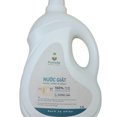 Nước Giặt Hữu Cơ Fuwa3e Chuyên Giặt Lụa 3,5L An Toàn Cho Bé