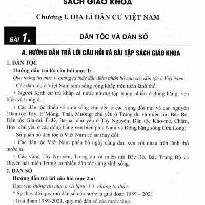 Combo Hướng Dẫn Trả Lời Câu Hỏi Và Bài Tập Lịch Sử + Địa Lý Lớp 9 (Bám Sát SGK Kết Nối Tri Thức Với Cuộc Sống) - HA