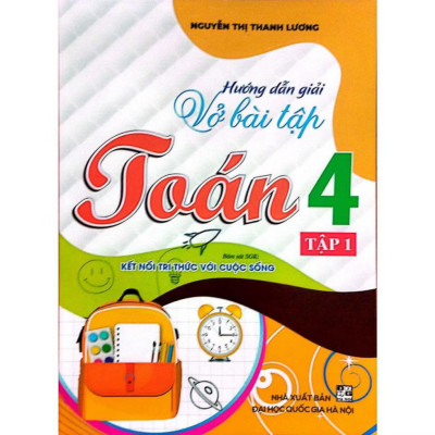 ￼Sách - ( Combo 2 tập ) Hướng Dẫn Giải Vở Bài Tập Toán 4  (Bám sát SGK Kết Nối Tri Thức Với Cuộc Sống)