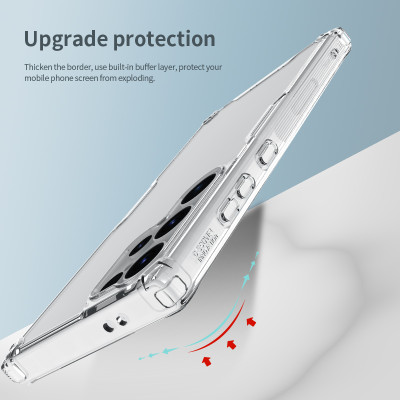 Ốp lưng Galaxy S24 Ultra Nillkin trong suốt - hàng chính hãng