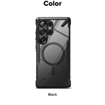 Ốp lưng cho Samsung Galaxy S25 Ultra RINGKE Fusion X Magnetic - Hàng Chính Hãng