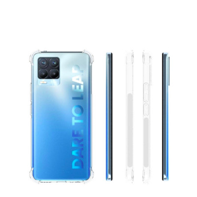Ốp lưng dẻo trong dành cho Realme 8, Realme 8 Pro - Hàng nhập khẩu