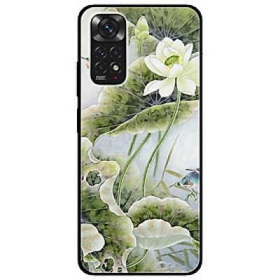 Ốp lưng dành cho Xiaomi Redmi Note 11 4G - Sen Trắng Chú Chim