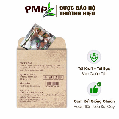 Hạt Giống Rau Mồng Tơi PMP 10g