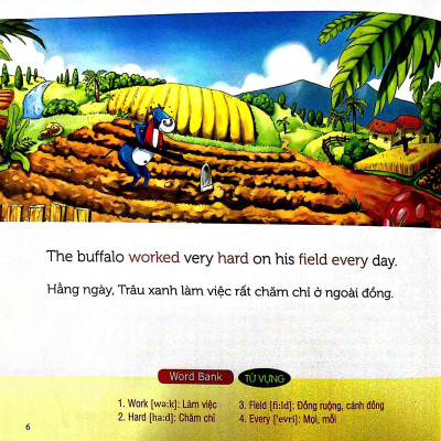 Nuôi Dưỡng Tâm Hồn - Truyện Tranh Song Ngữ Anh - Việt - Bé Học Tính Chăm Chỉ, Biết Sắp Xếp Thời Gian