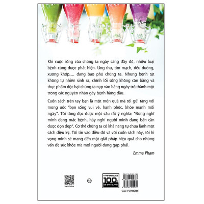 Sách - Nước Ép Trị Liệu Và Chế Độ Ăn Theo Phương Pháp Cơ Thể Tự Chữa Lành - Thái Hà Books